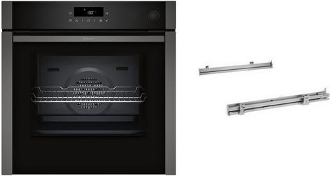 BLE310EASP Backofen mit Dampfunterstützung bestehend aus B6AVJ7AG3 + Z1608BX0 graphit