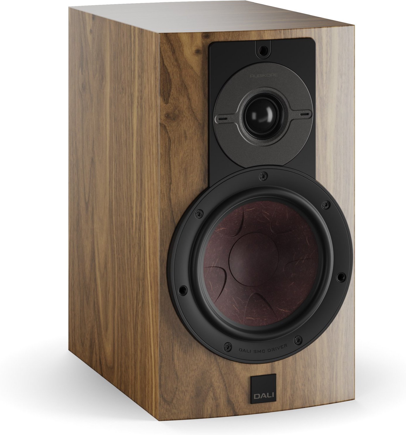 Rubikore 2 /Stück Klein-/Regallautsprecher walnuss natur
