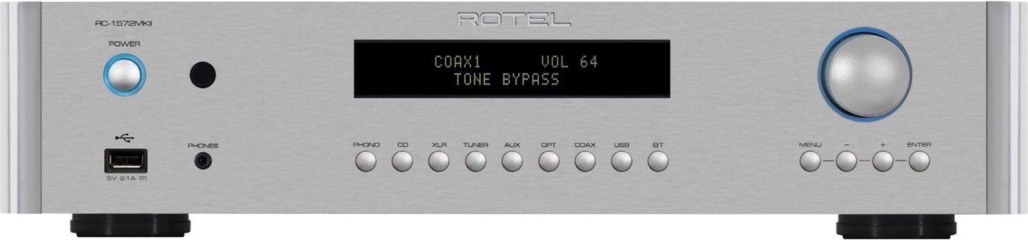 RC-1572 MKII Vorverstärker silber