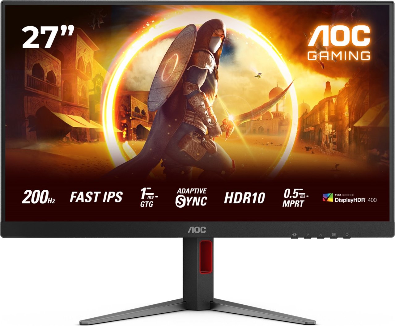 27G4HA 69 cm (27") Gaming Monitor schwarz/rot
