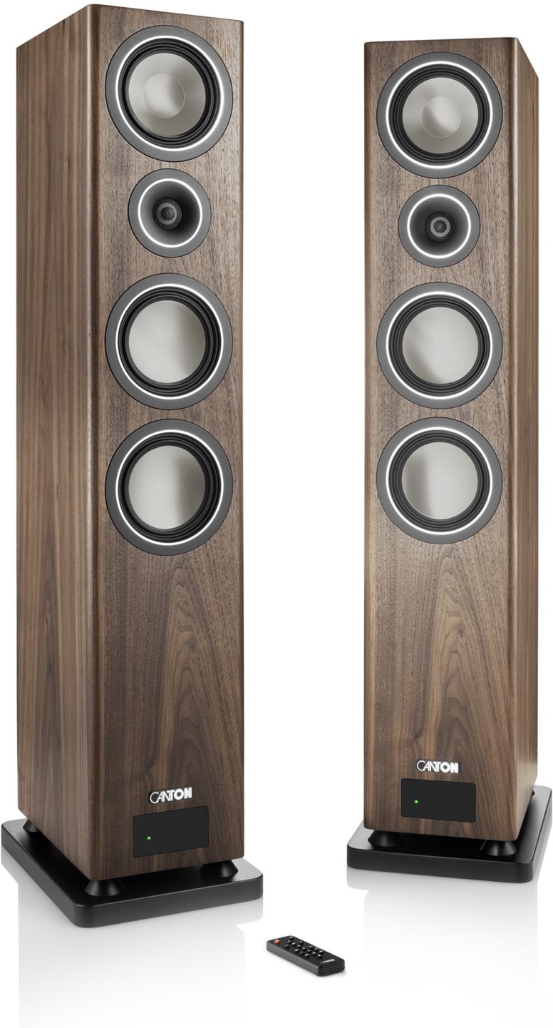 Smart Townus 8 /Paar Standlautsprecher nußbaum