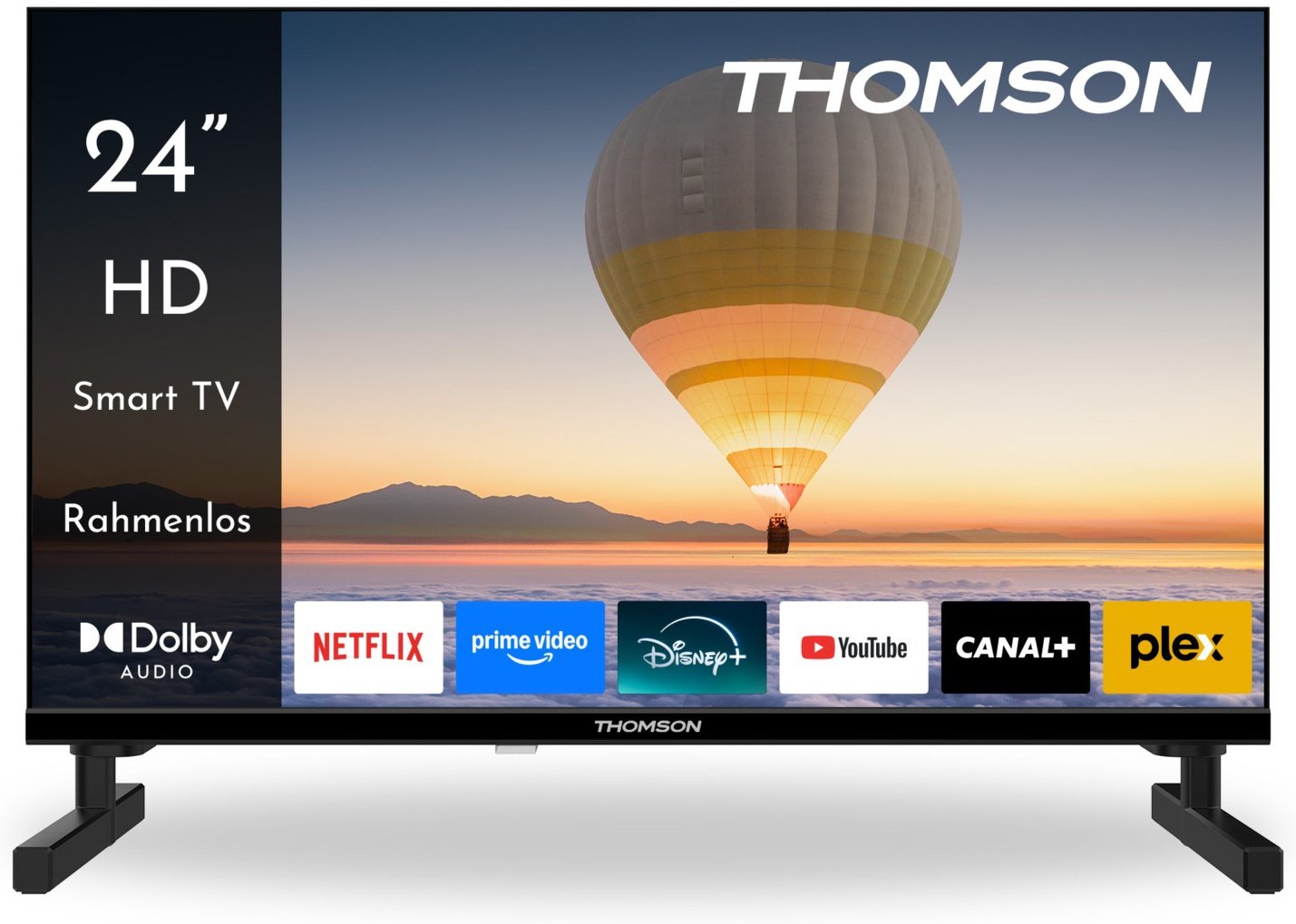 24HT2S15 60 cm (24") LCD-TV mit LED-Technik schwarz