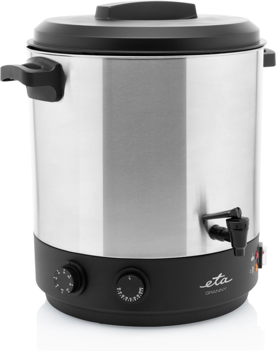 Granny Einkochautomat schwarz/edelstahl
