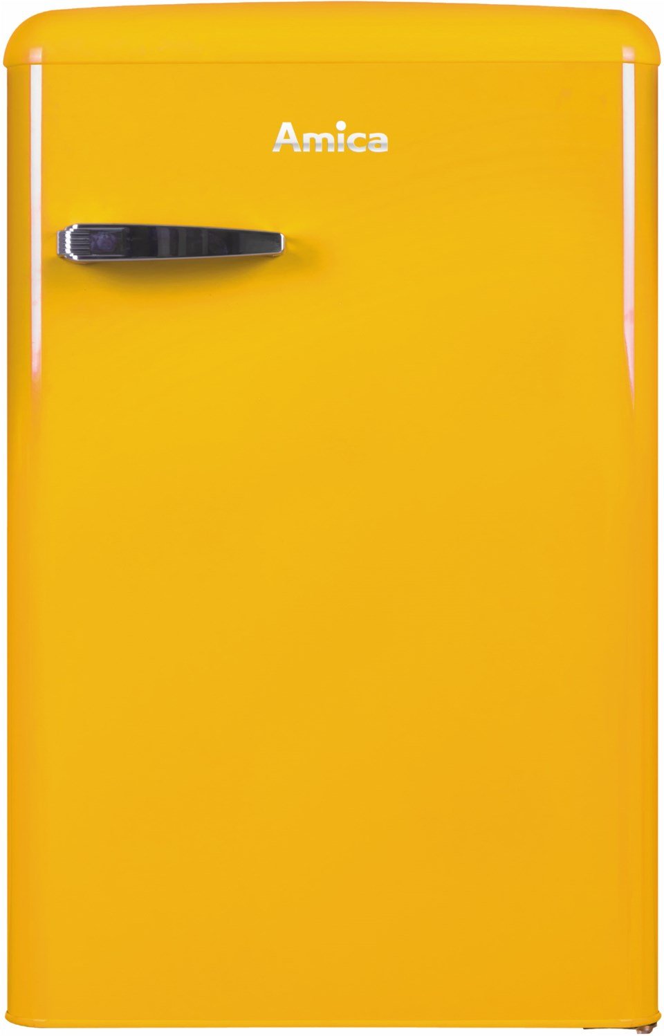 KS 15613 Y Tischkühlschrank mit Gefrierfach gelb
