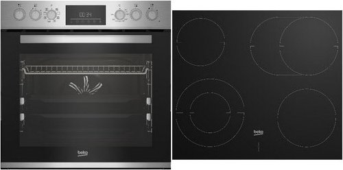 b300 BBUM12328X Herdset edelstahl + rahmenlos