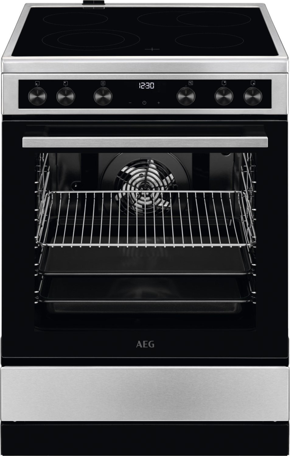 CCB644BGBM Elektroherd mit Kochfeld edelstahl