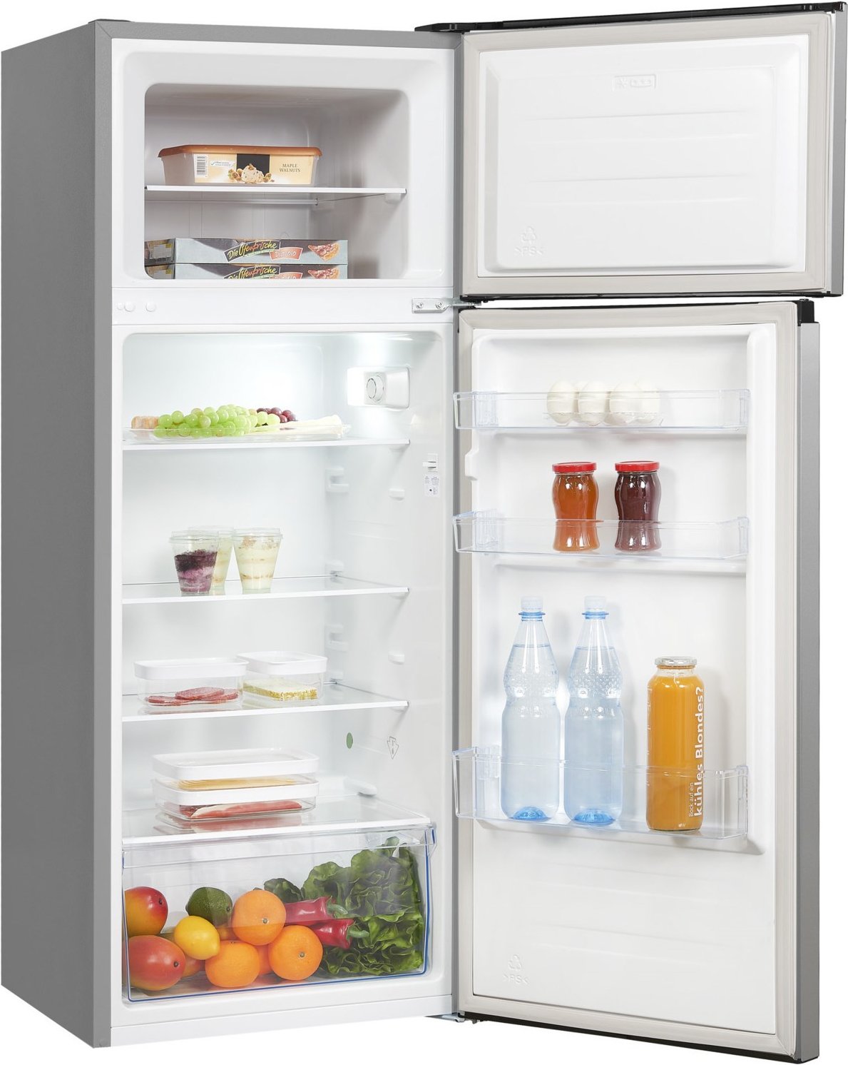 KGC 270-45-010E Kühl-/Gefrierkombination silber