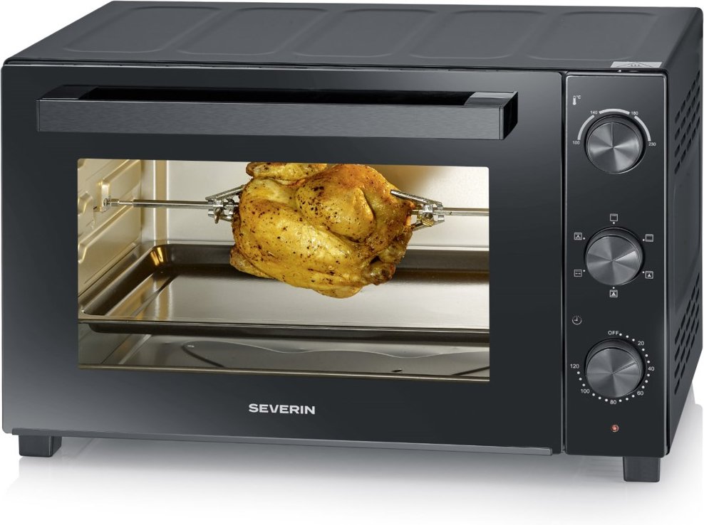 TO 2076 Mini-Backofen schwarz