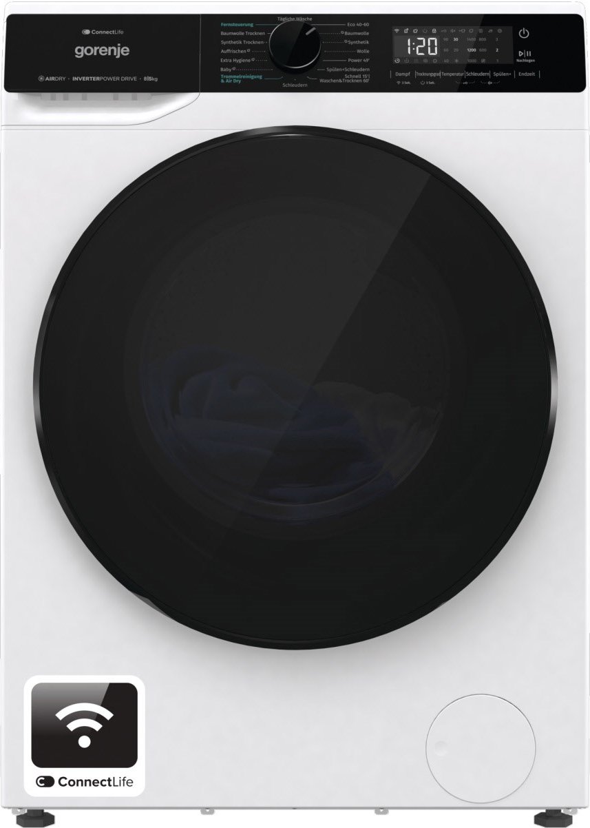 WD2PA854ADW/DE Stand-Waschtrockner weiss