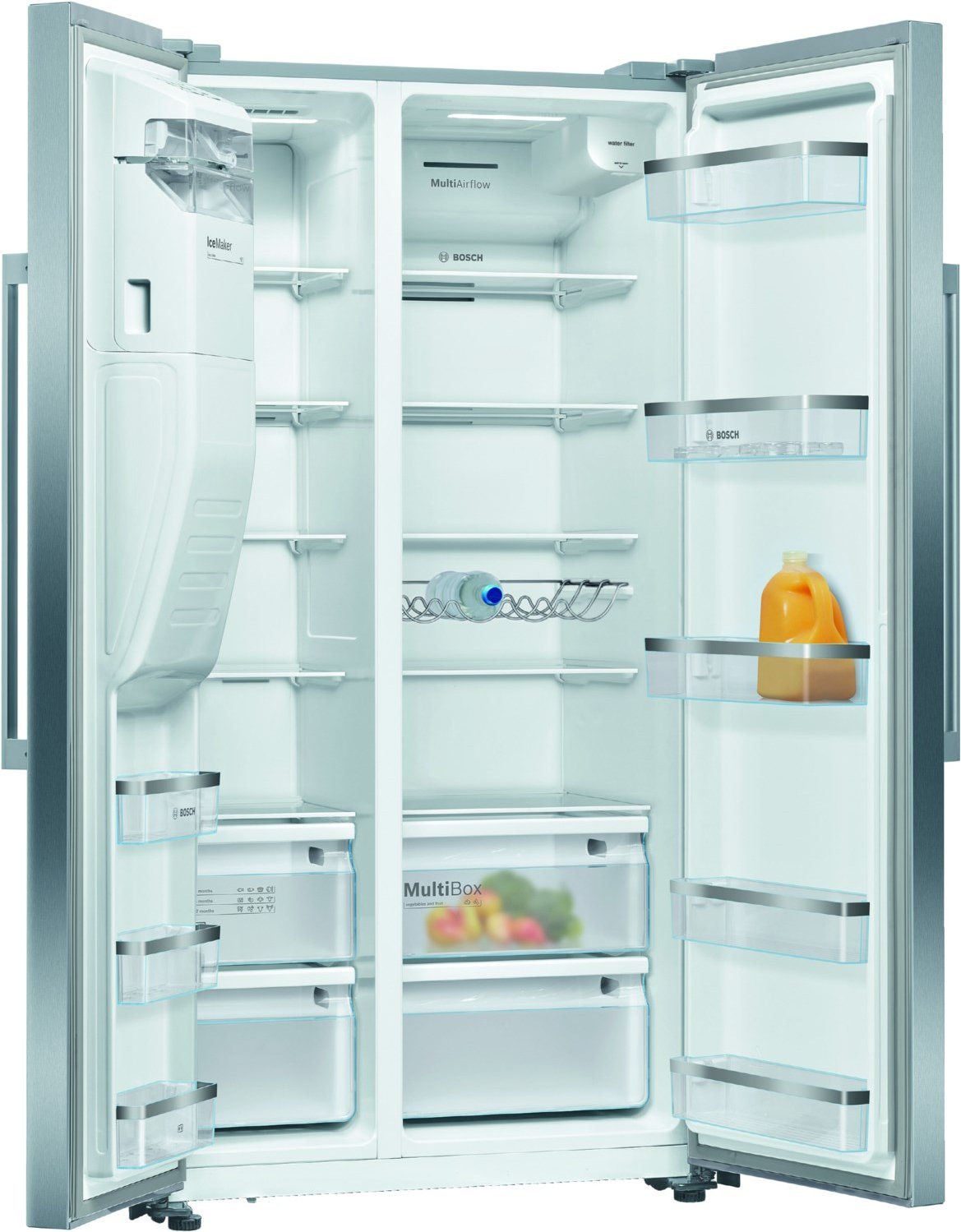 KAD93AIEP Side by Side edelstahl/cleansteel