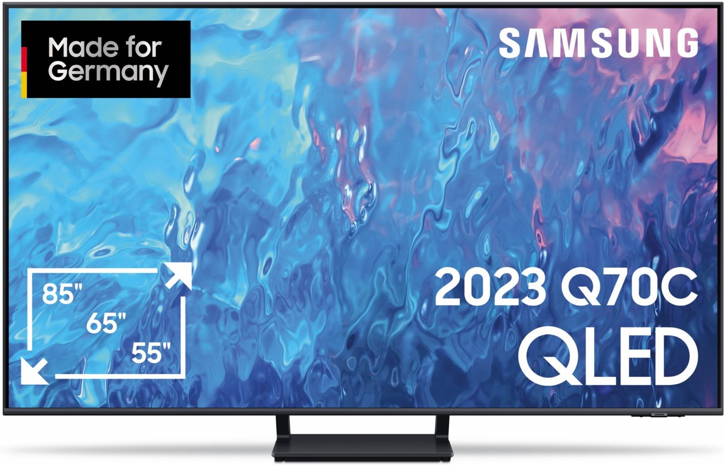 Thumbnail - GQ65Q70CAT 163 cm (65") QLED-TV titangrau