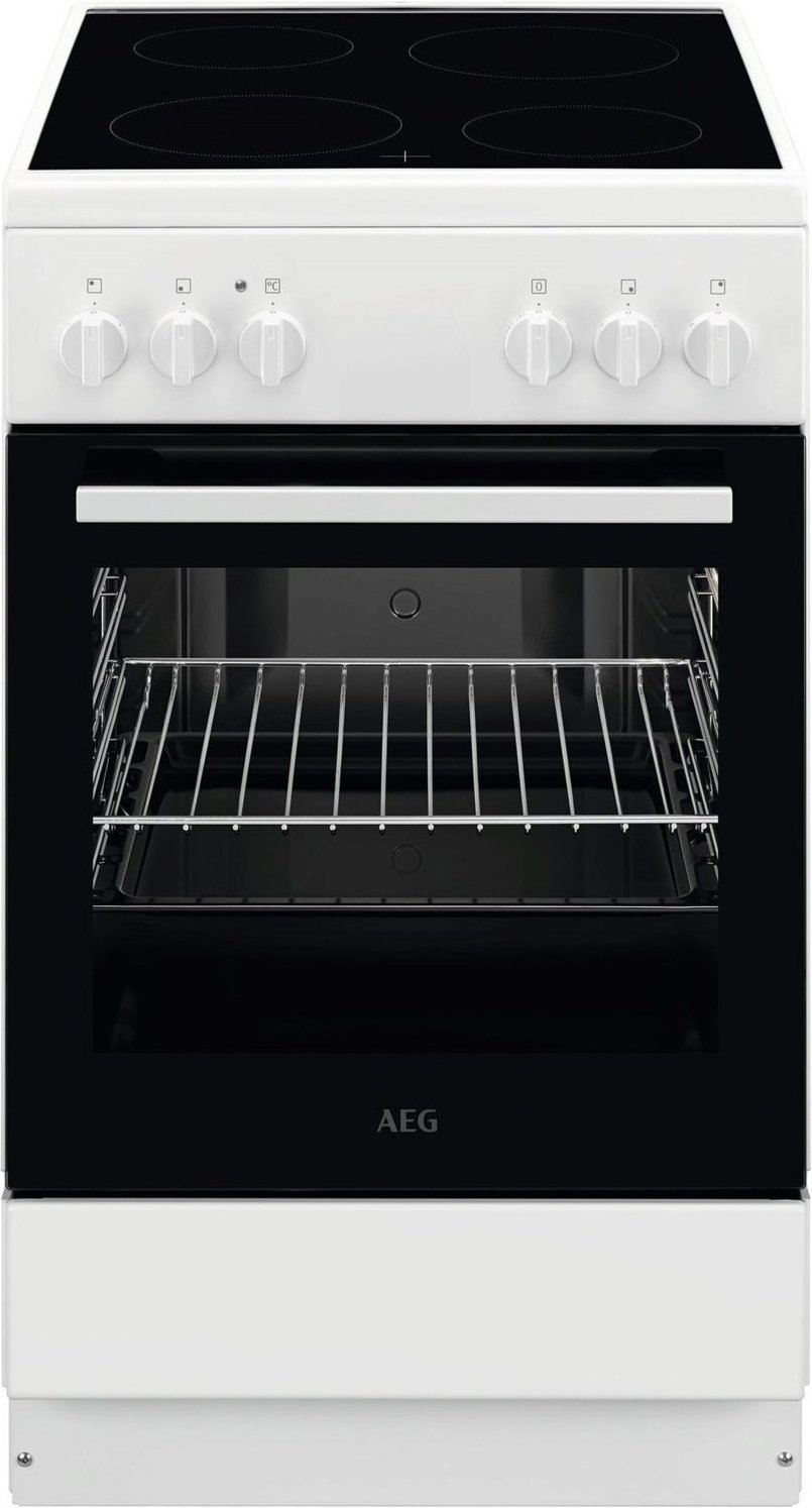 CCB50090BW Elektroherd mit Glaskeramikfeld weiß