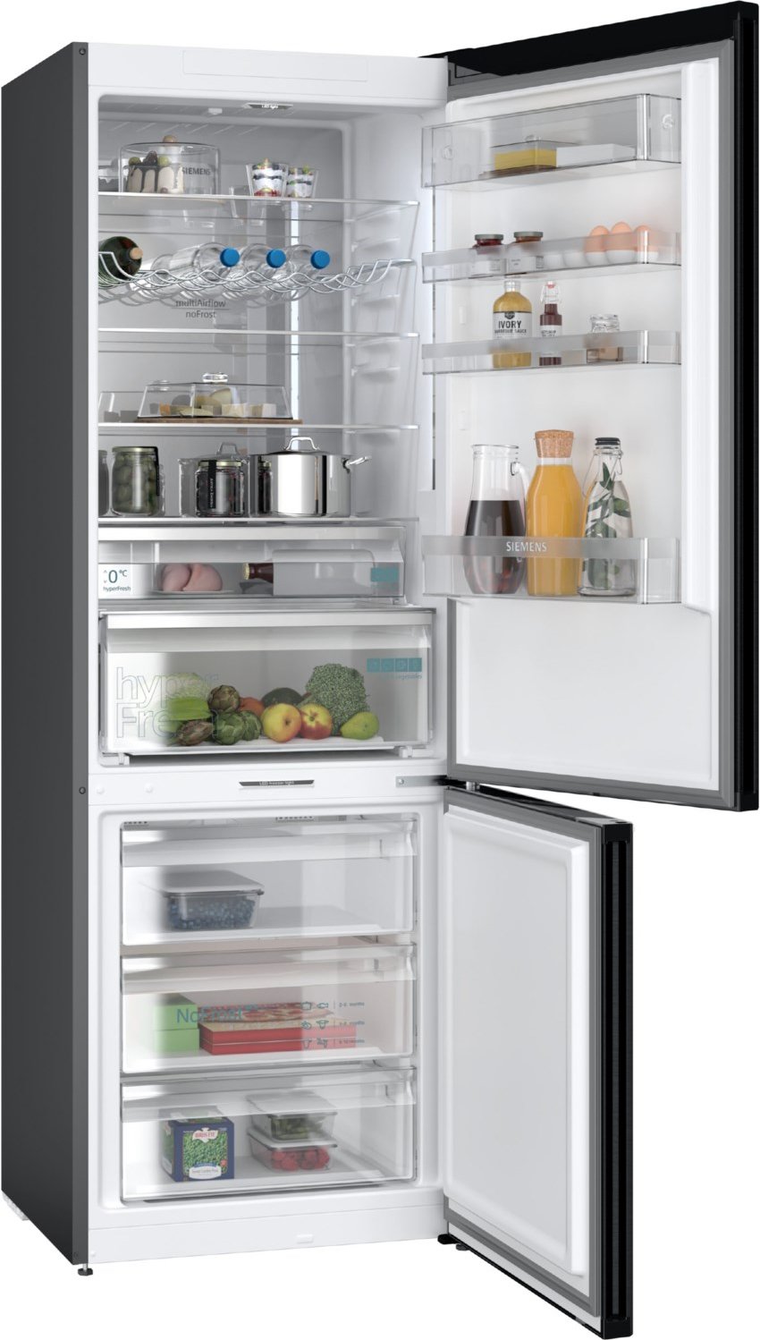 KG49NAXCF Kühl-/Gefrierkombination blacksteel