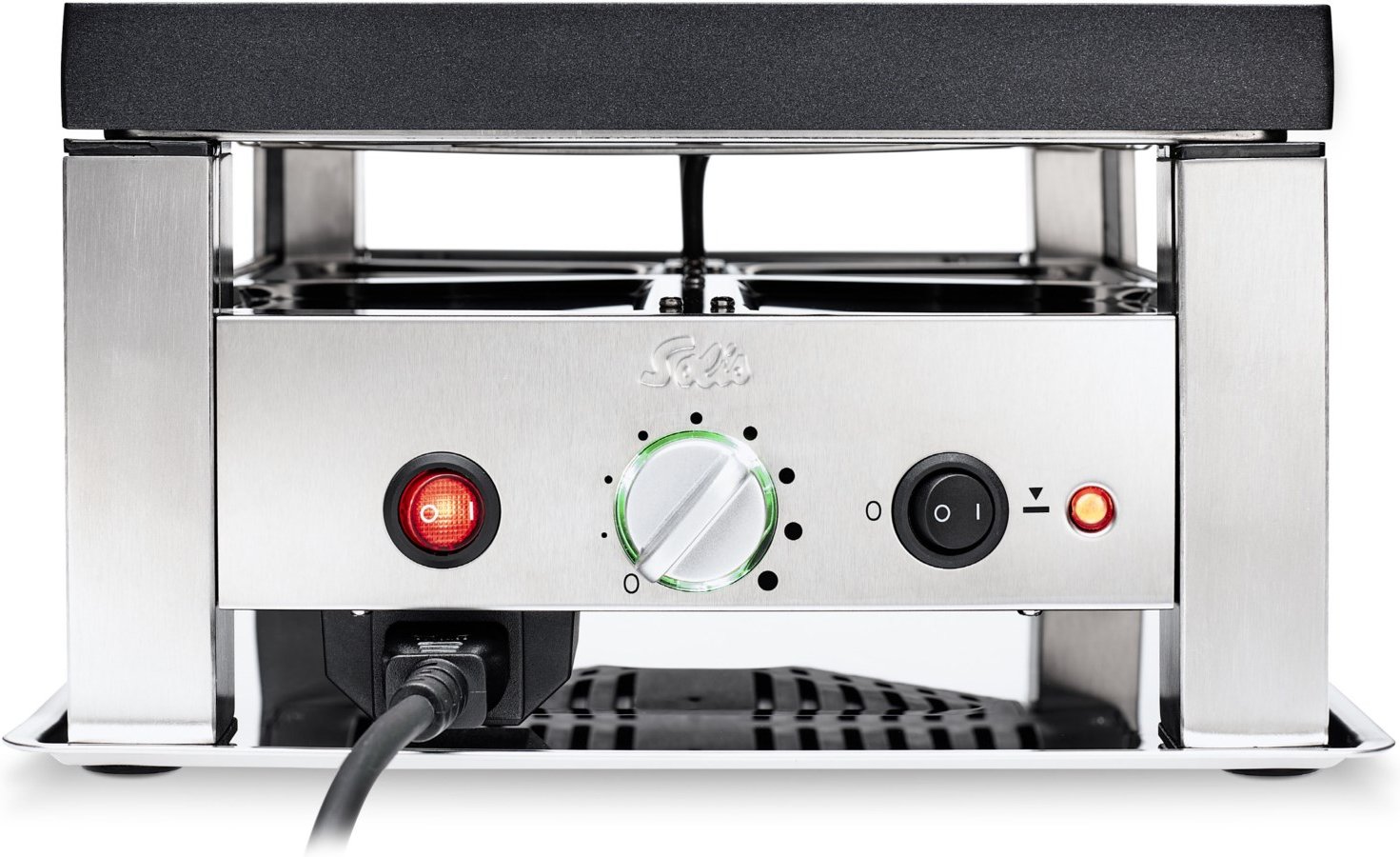 Table Grill Four 4 - 5in1 Typ 7910 Raclette schwarz/edelstahl