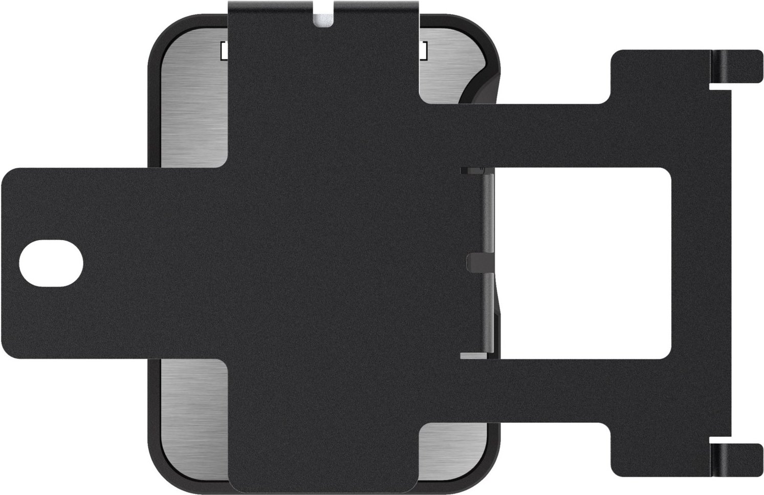 Sound 4203 Aluminium Wandhalterung schwarz