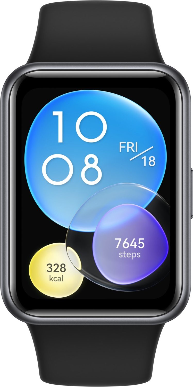 Watch Fit 2 (Active) Silikonarmband midnight black