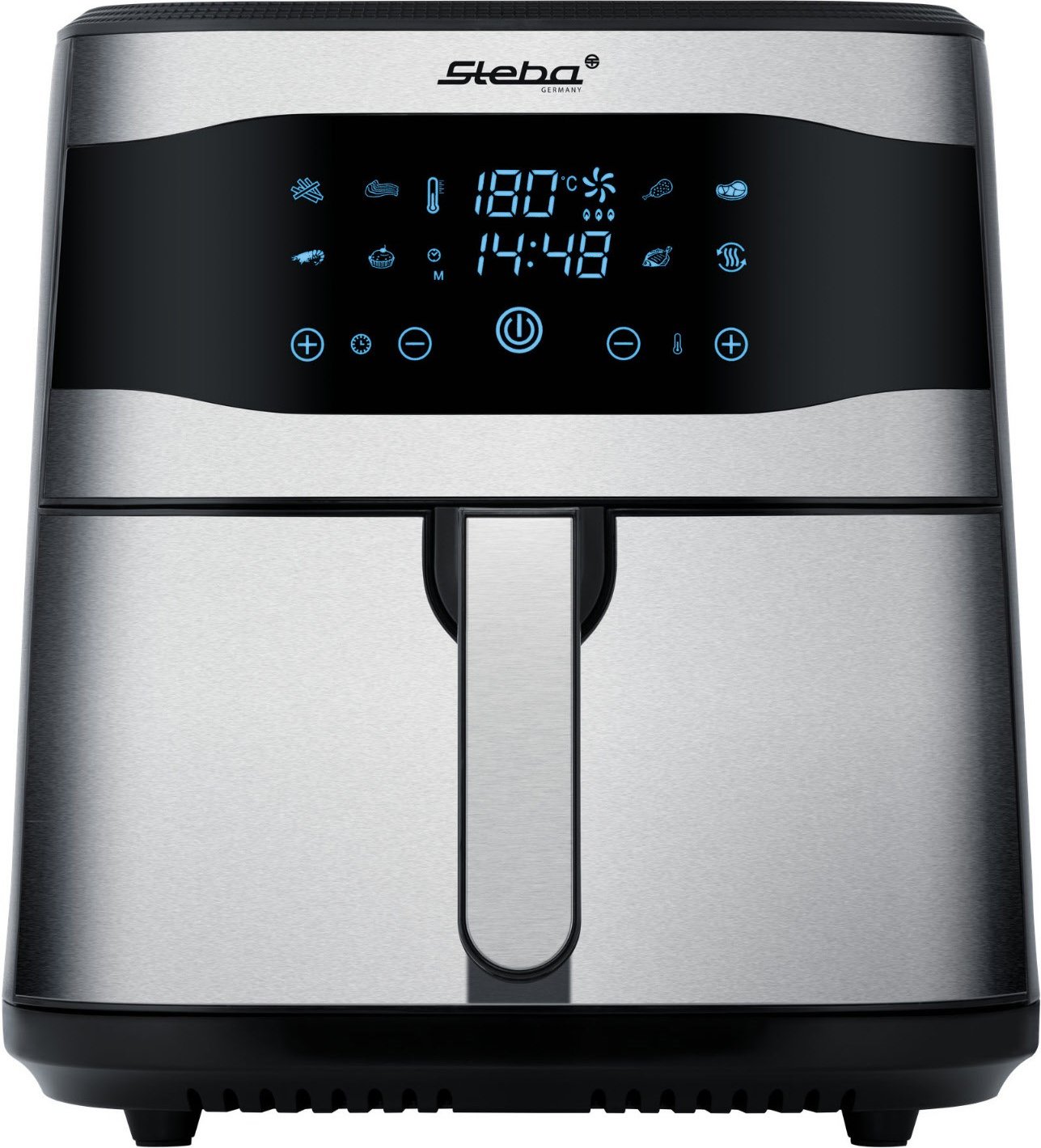 HF 8000 Family Heißluft-Fritteuse edelstahl/schwarz