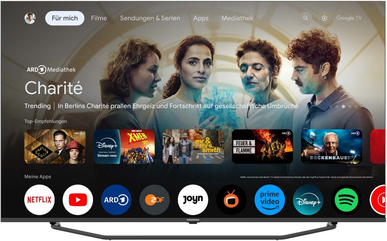 50 CQA 7490 Florenz 126 cm (50") QLED-TV anthrazit