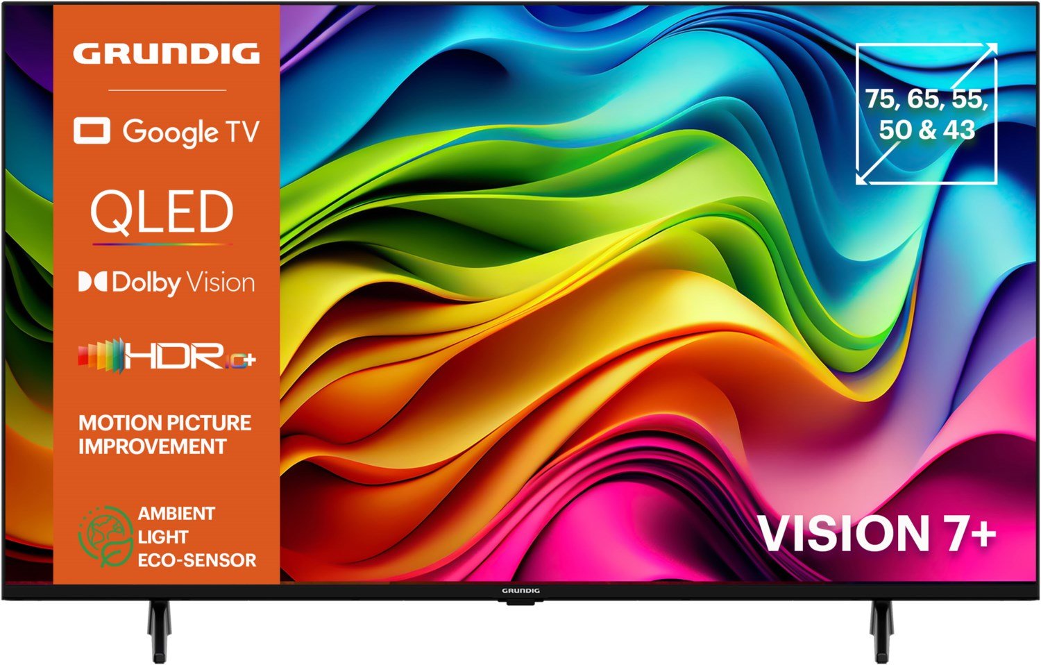 Thumbnail - 75 GUB 7440 Q 189 cm (75") QLED-TV schwarz