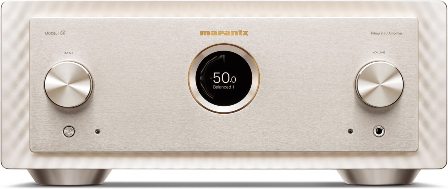 Model 10 Vollverstärker champagner