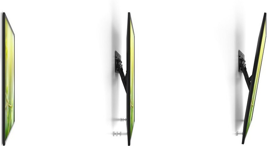 Thumbnail - TV-Wandhalterung Tilt (75") No Gap schwarz