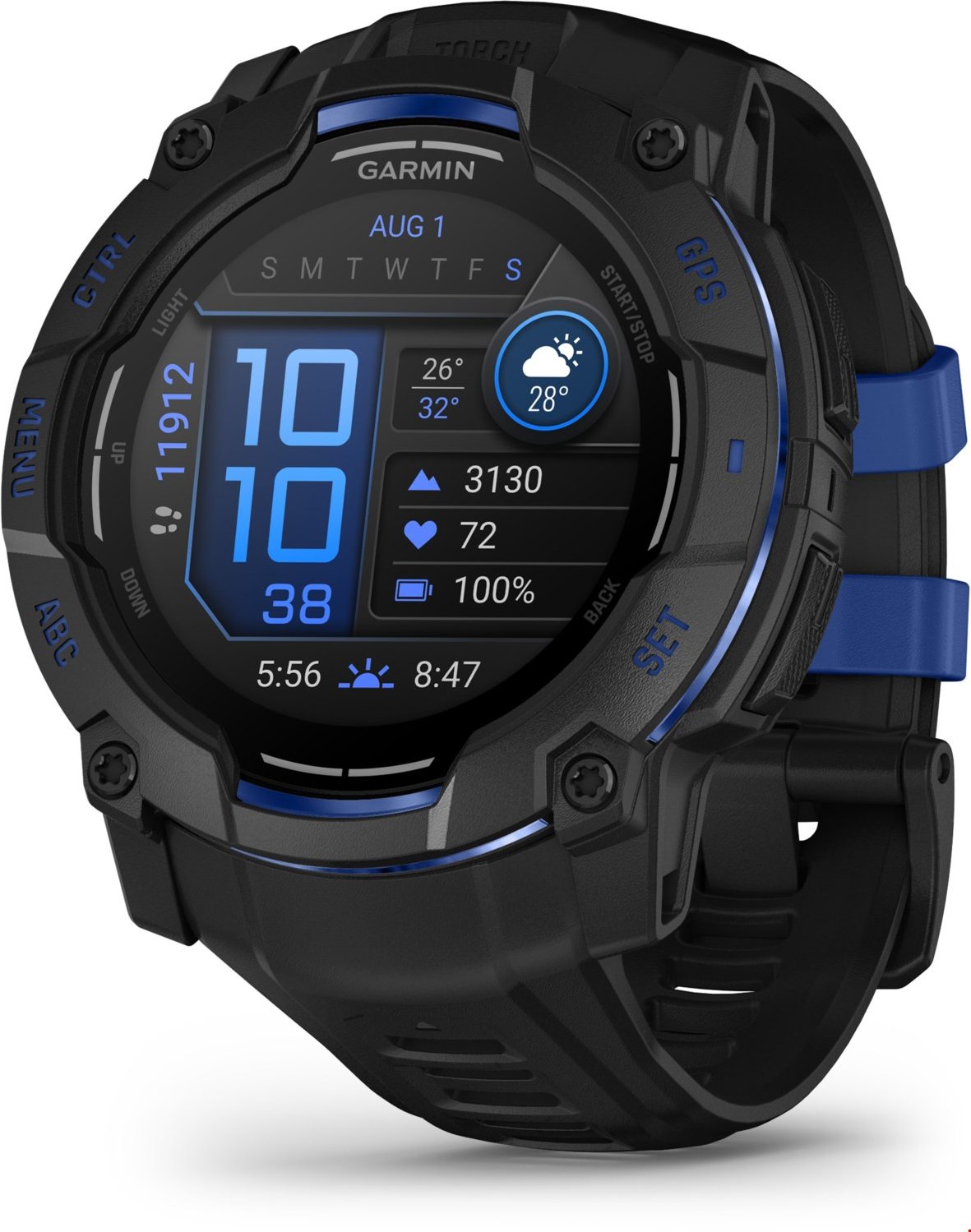Instinct 3 AMOLED (50mm) SUPERNOVA Multisport-Smartwatch