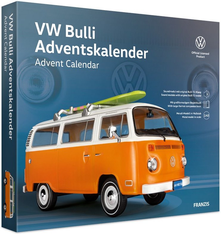 Thumbnail - VW Bulli Adventskalender orange