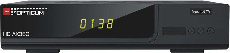 AX360 FreeNet PVR DVB-T2 HD Receiver