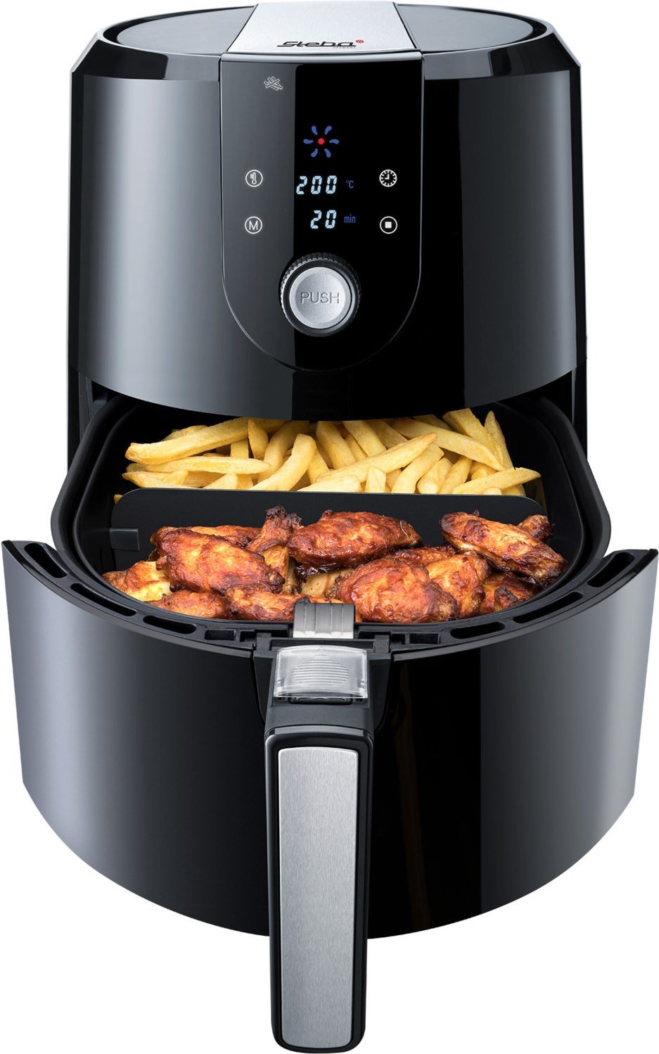 HF 5000 XL Heißluft-Fritteuse schwarz