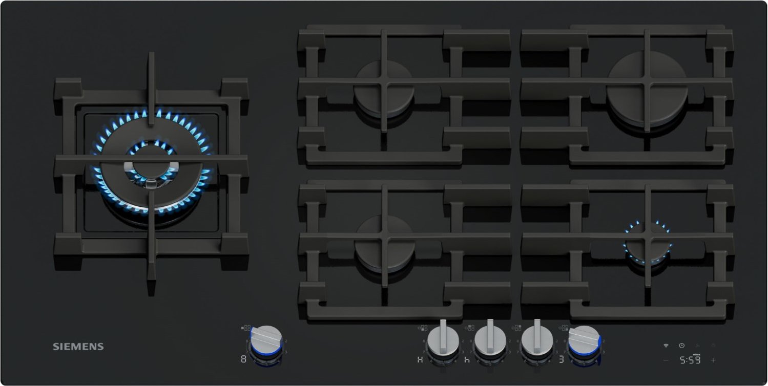 ER9A6SH40 Gas-Einbaukochmulde schwarz
