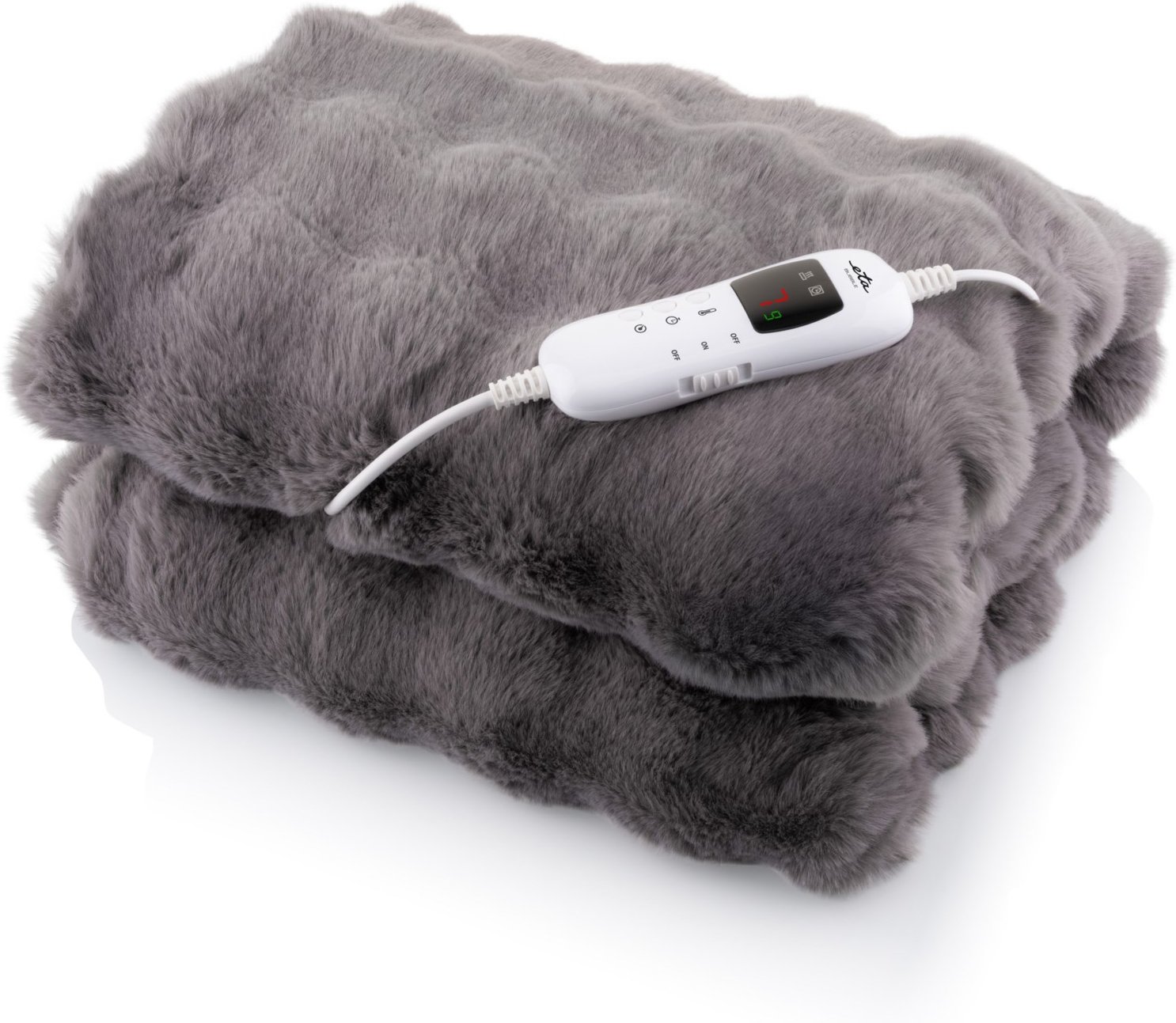 Bubble Heizdecke grau