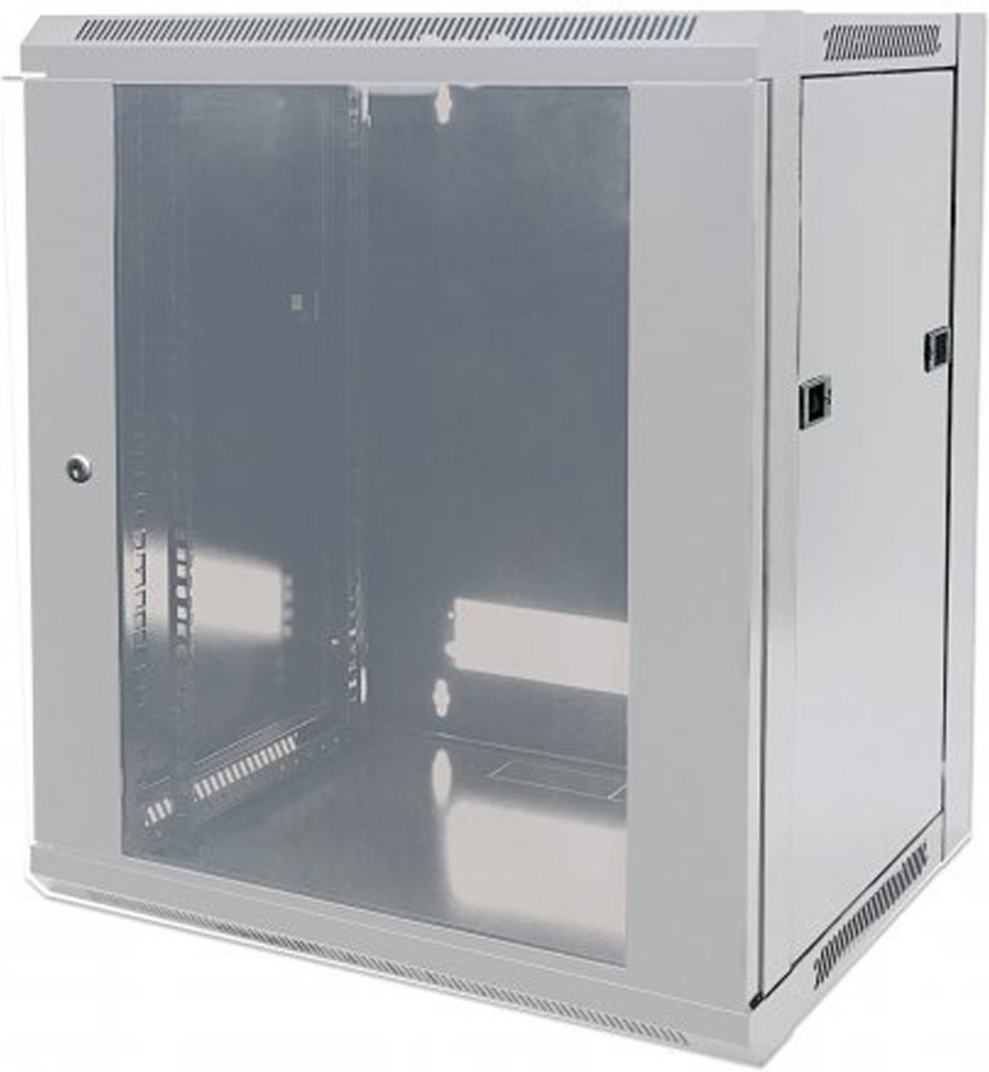 Wandverteiler 12HE 570x600mm unmontiert grau