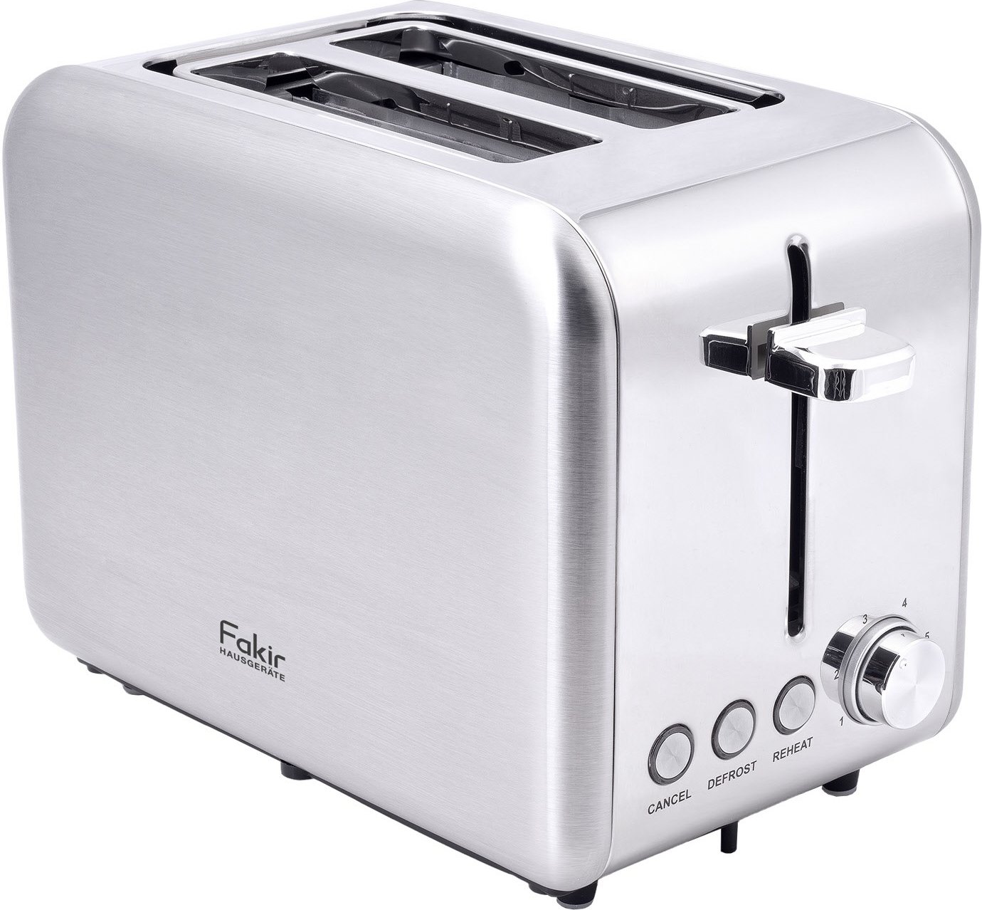 Calypso Kompakt-Toaster edelstahl