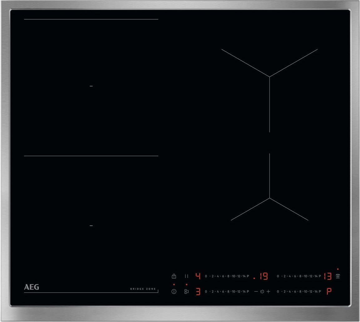 TO64IB0BXB Autark-Induktionskochfeld schwarz/edelstahl