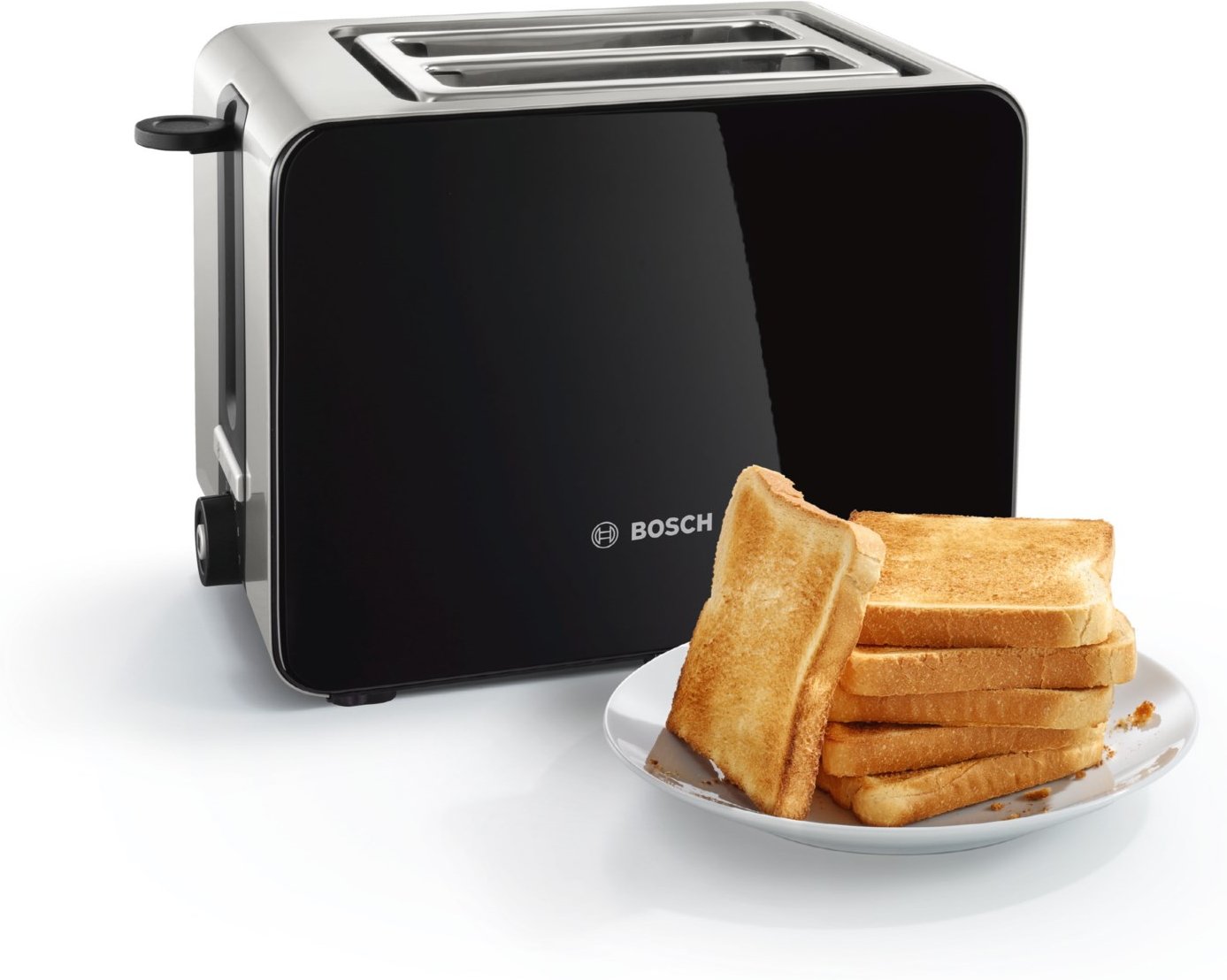 TAT7203 Doppelschlitz-Toaster edelstahl