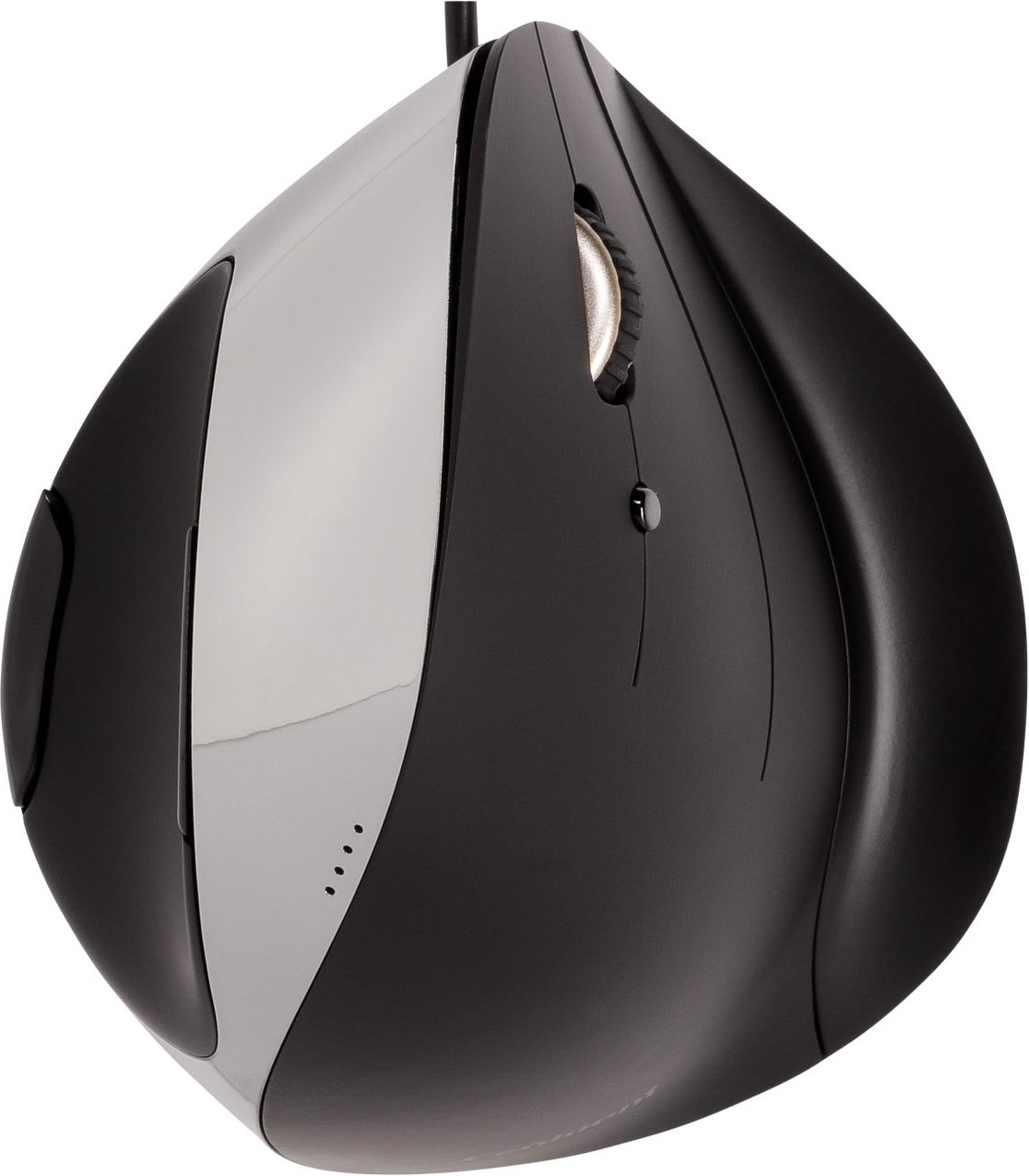 VerticalMouse 4 Linkshänder schwarz/silber