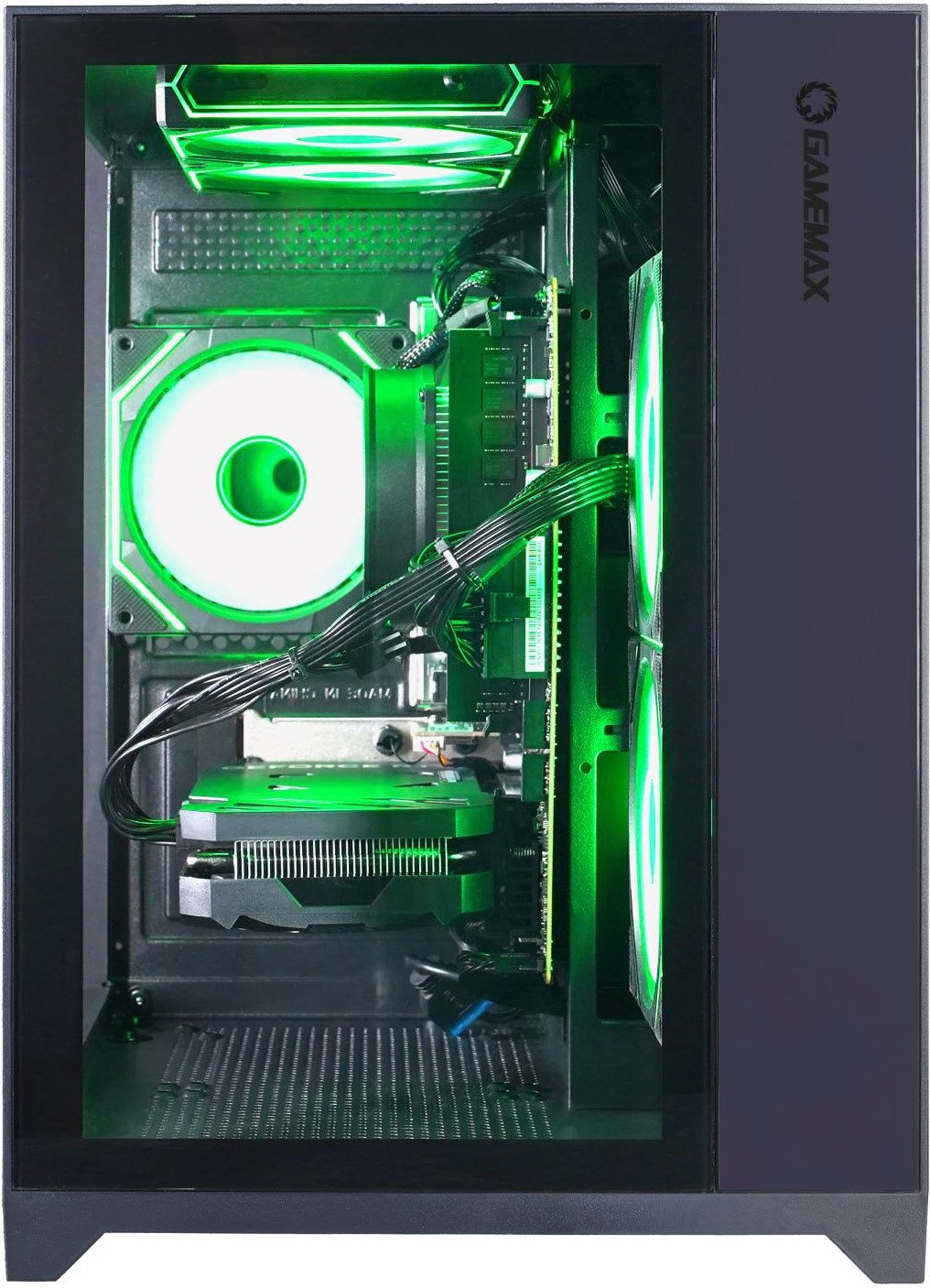 Gamemax Infinity Mini BK 7566 PC schwarz