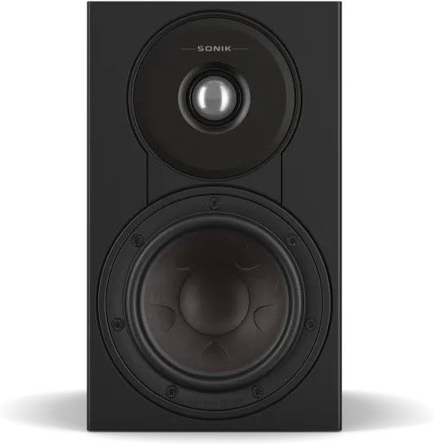 SONIK 1 /Stück Klein-/Regallautsprecher eiche schwarz