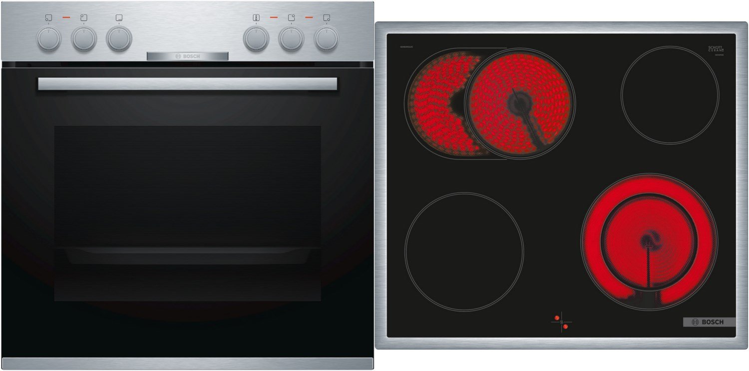 HND211US63 Herdset bestehend aus HEA510BS2 + NKN64RGA2E edelstahl + edelstahl