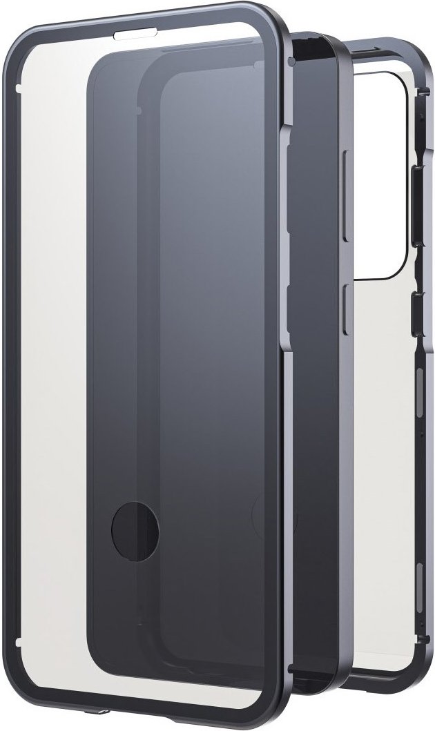 Cover 360° Glass für Galaxy S25 schwarz