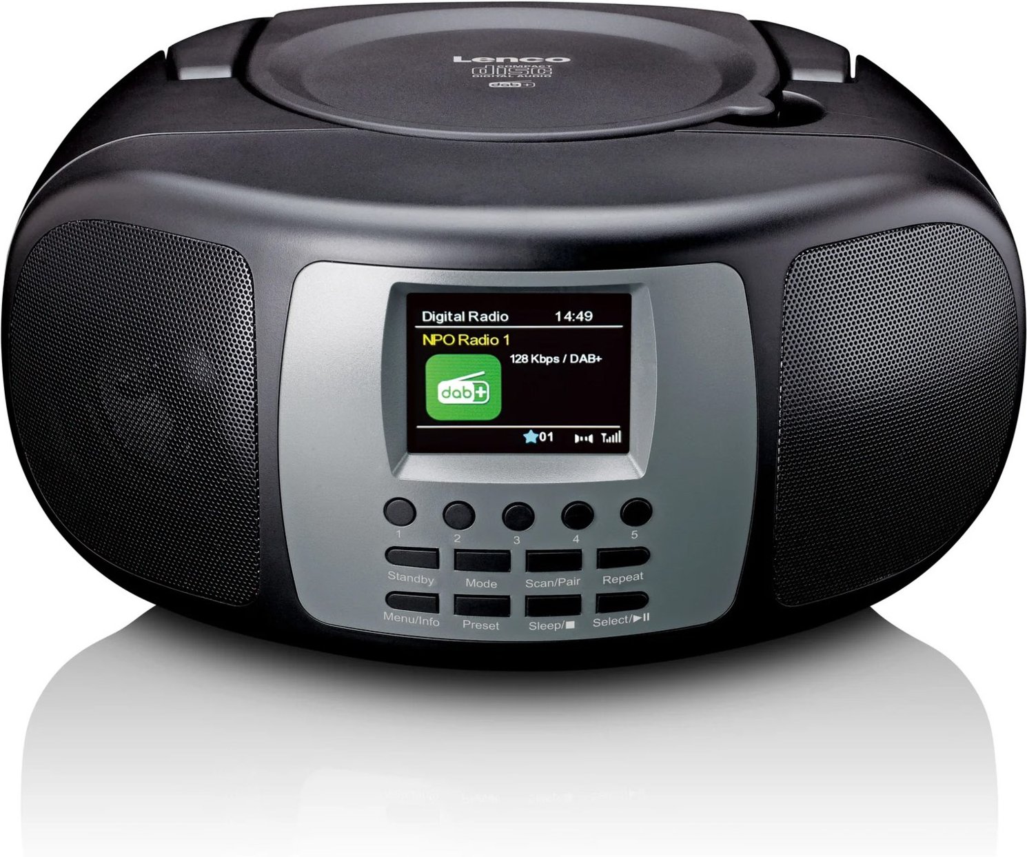 SCD-860BK CD/Radio-System schwarz