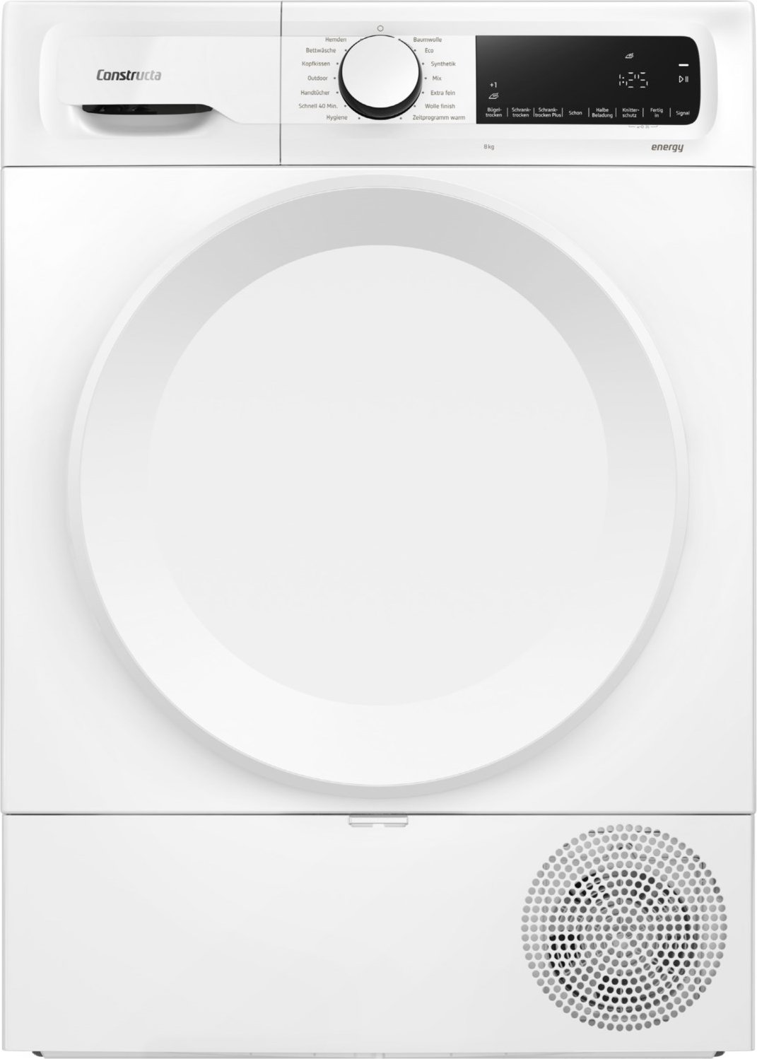 CWQ3R401 Wärmepumpentrockner weiß