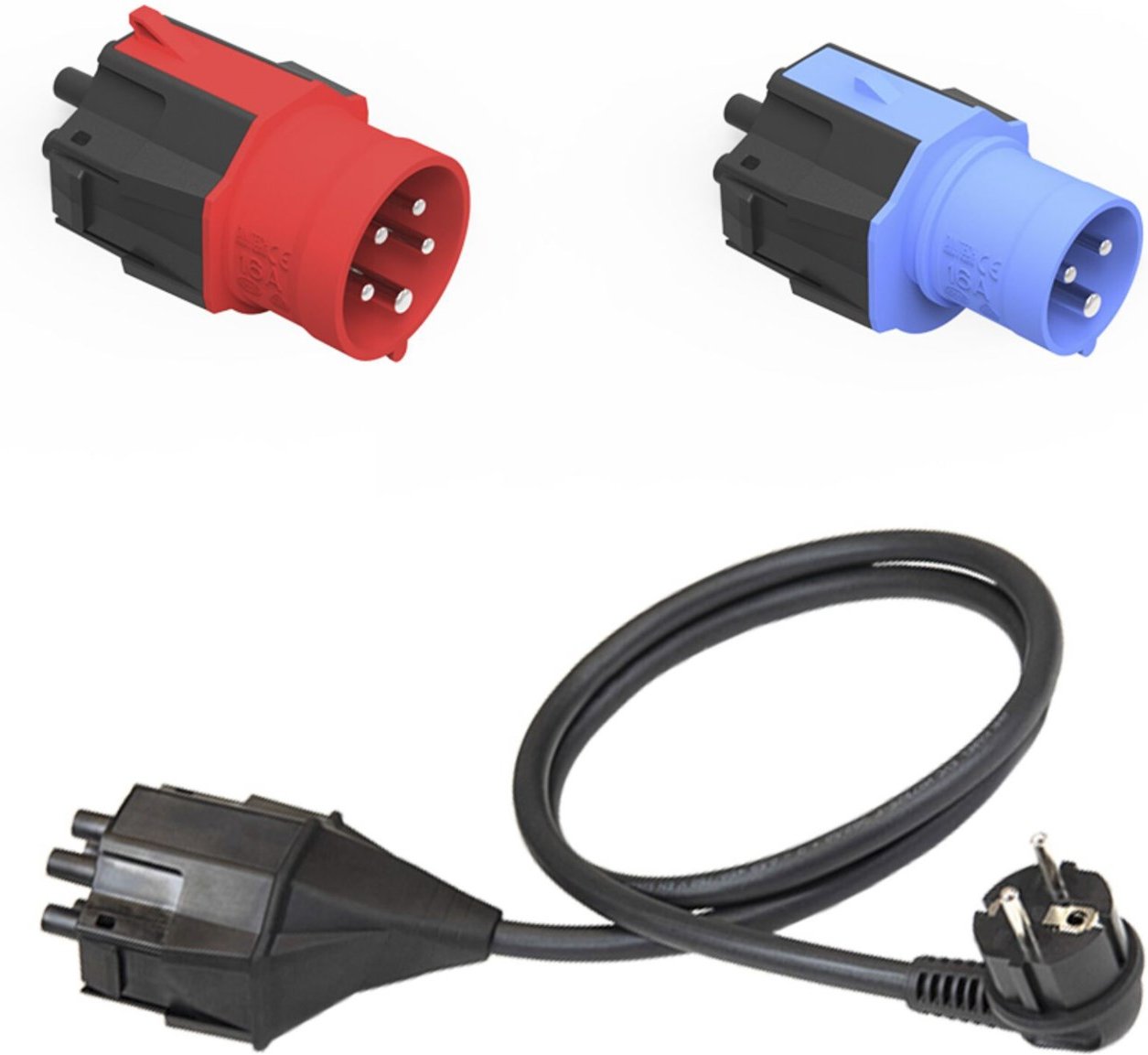 Steckeraufsatz Set Standard (EU)