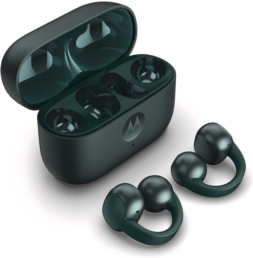 moto buds LOOP True Wireless Kopfhörer PANTONE trekking green