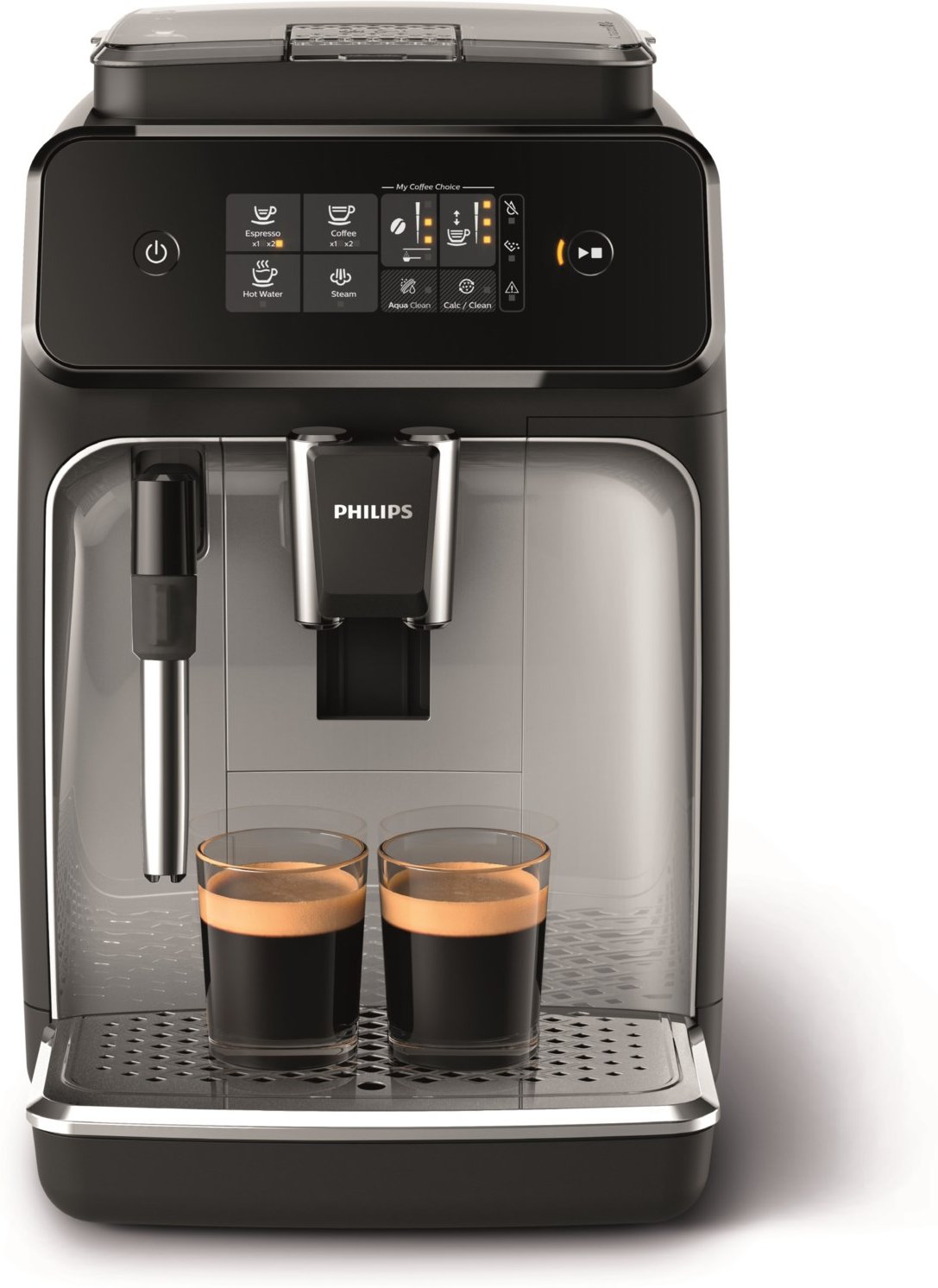 EP2224/90 Kaffee-Vollautomat schwarz/chrom