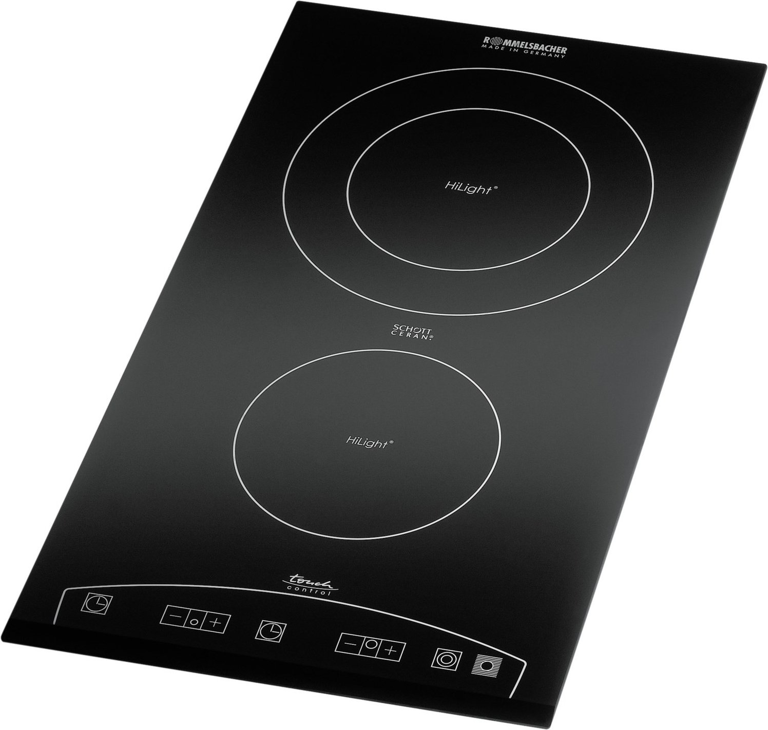 EBC 3477 TC Autark-Glaskeramikfeld Facetten-Glasschliff