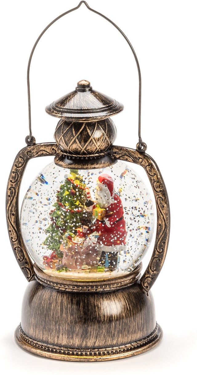 LED-Kugellaterne Weihnachtsmann