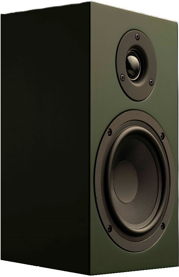 Speaker Box 5 S2 /Paar Klein-/Regallautsprecher seidenmatt tannengrün