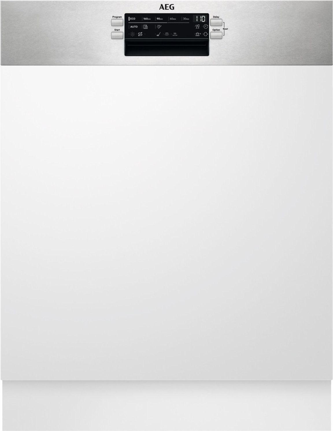 Thumbnail - Favorit FES5368XZM Integrierbarer 60 cm Geschirrspüler edelstahl/cleansteel