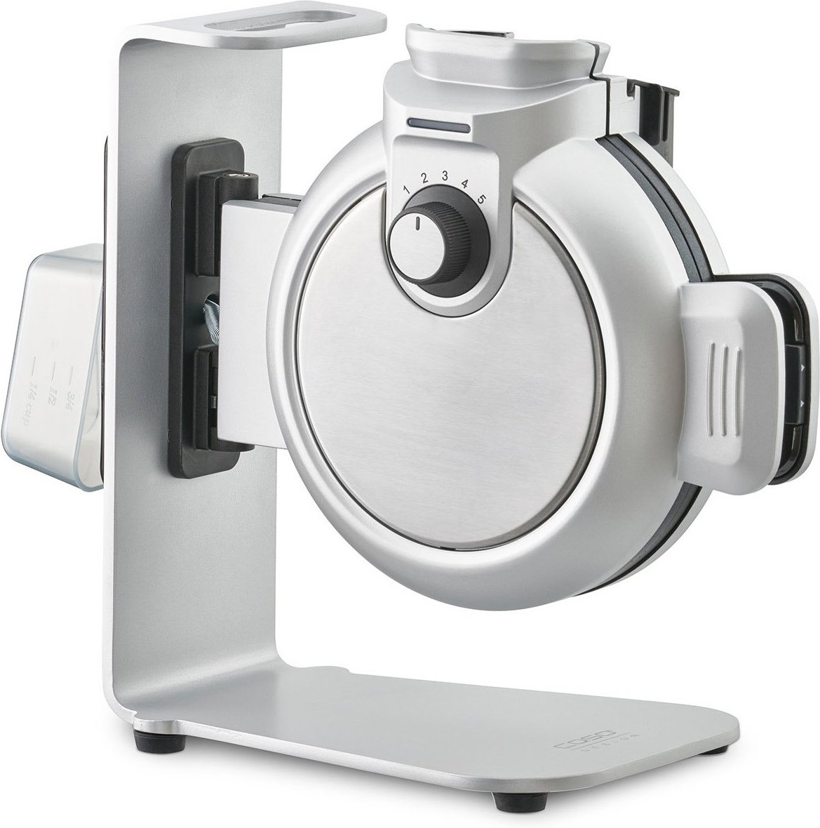 WaffleUp Waffeleisen silber